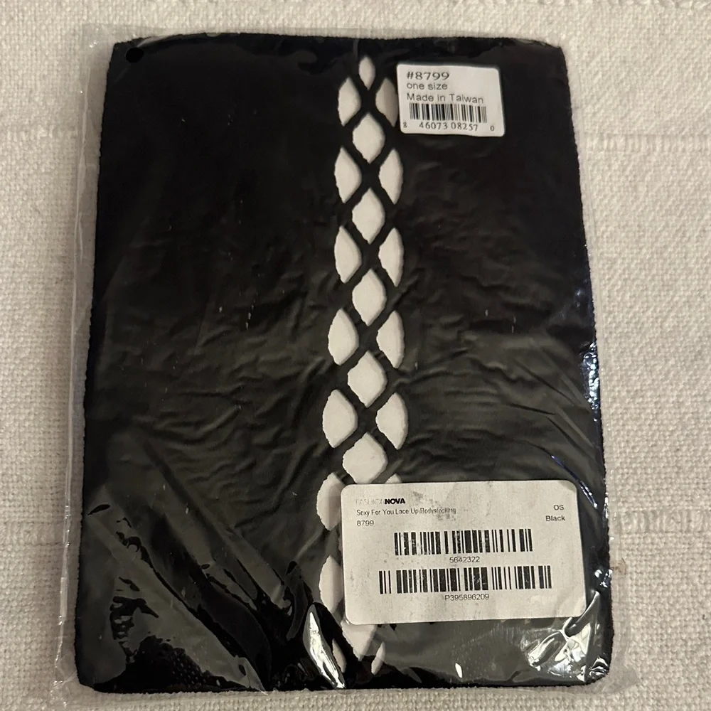 Fashion Nova Black Fishnet Hosiery